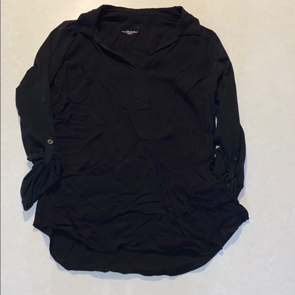 black blouse